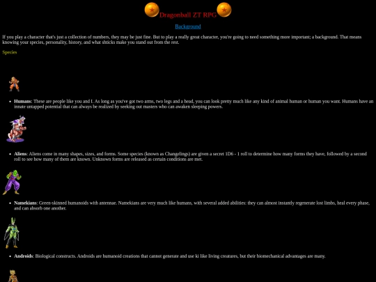 Rules/background screenshot