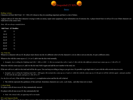 Rules/basics screenshot