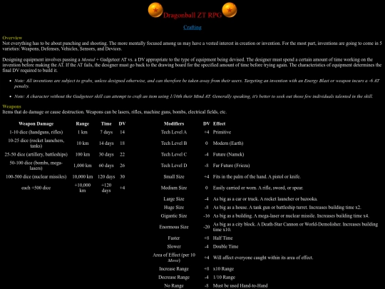 Rules/crafting screenshot