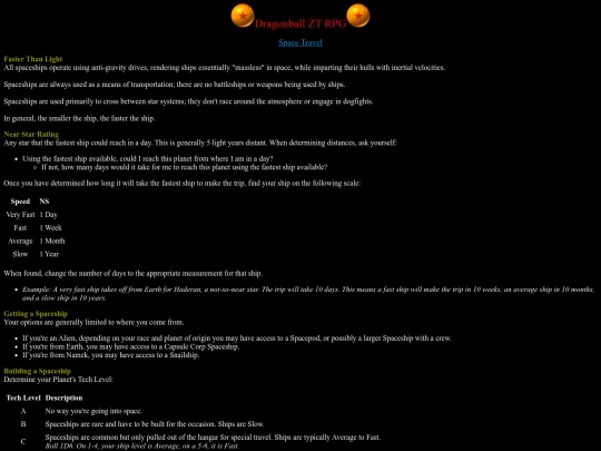 Rules/spacetravel screenshot