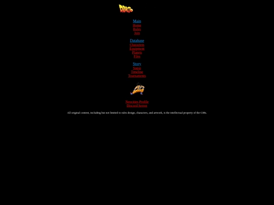 menu screenshot