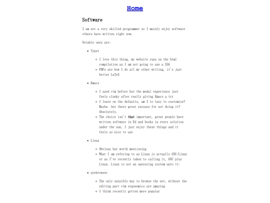 software screenshot