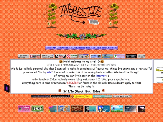 fallhomepage screenshot