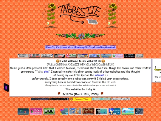 homepage screenshot