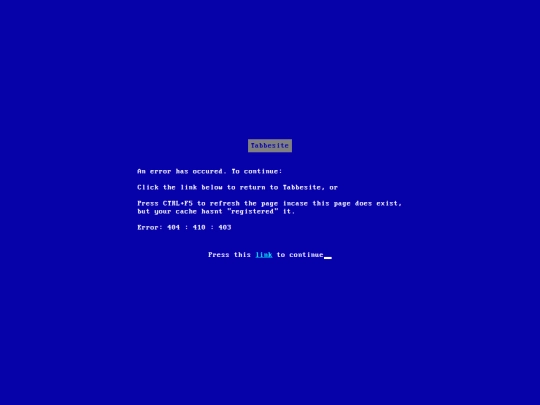 not_found screenshot