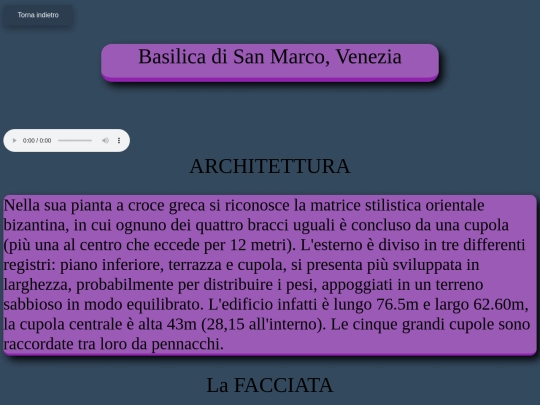 basilicaSanMarco screenshot