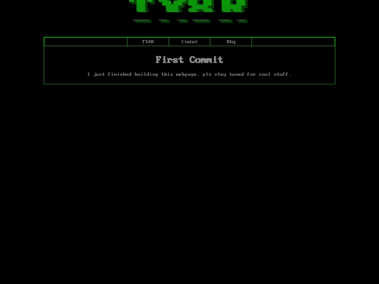blogs/firstcommit screenshot