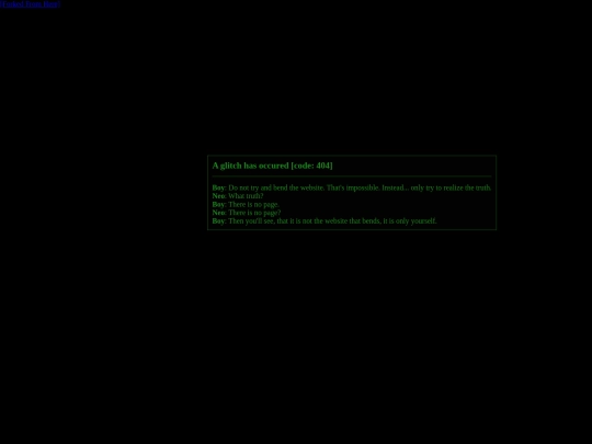 not_found screenshot