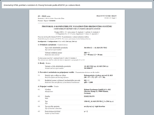 Brzdy /Ukazkovy_protokol_251VB2_2361 screenshot