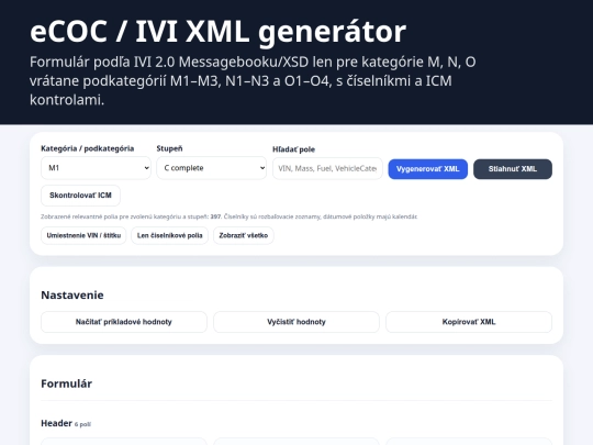 COC generátor /MNO screenshot