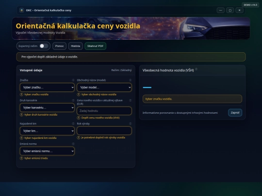 Kalkulačka v14.5/index-electron screenshot