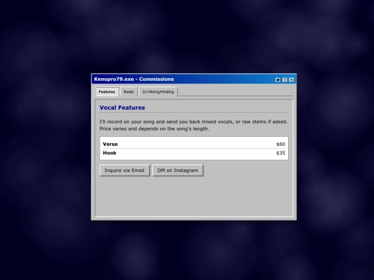 sales screenshot