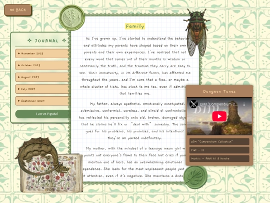 journal screenshot