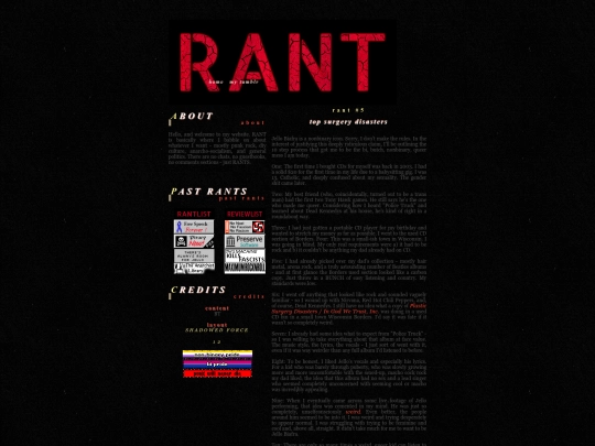 rant005 screenshot