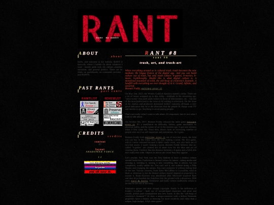 rant008 screenshot