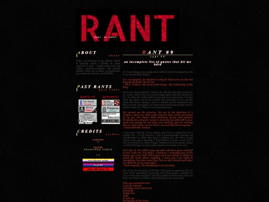 rant009 screenshot