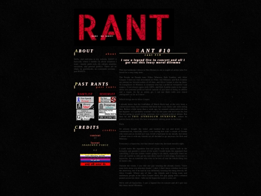 rant010 screenshot