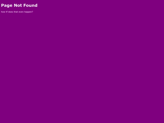 not_found screenshot