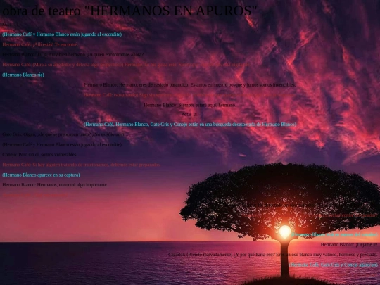 obra de teatro screenshot