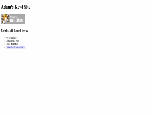 index screenshot