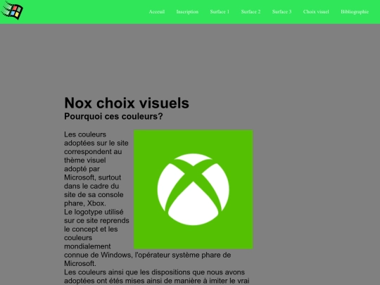choix screenshot
