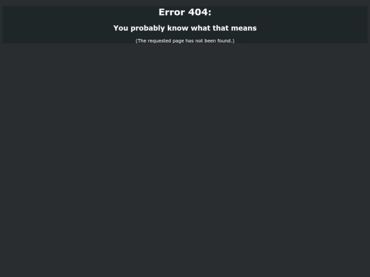not_found screenshot