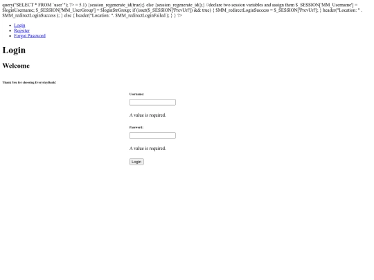 index screenshot