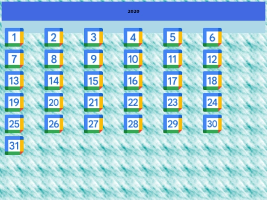 faviconhistory/gcalendar/2020 screenshot