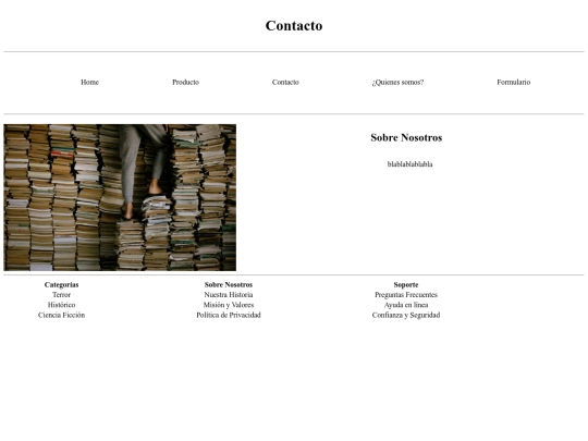 ProyectoSMRBPracticaTotal/contacto screenshot