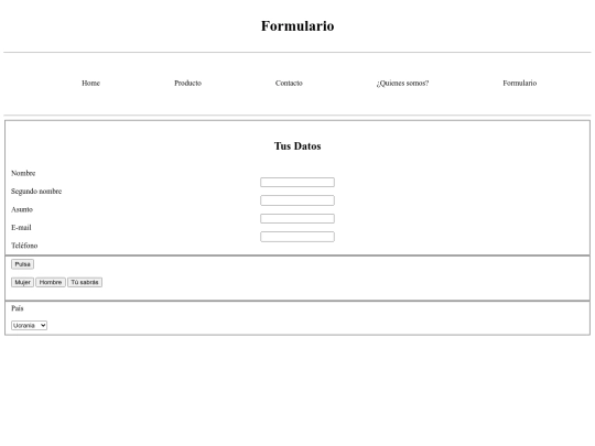 ProyectoSMRBPracticaTotal/formulario screenshot