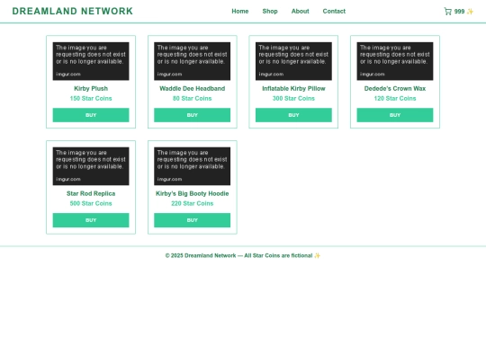 DreamlandNetworkShop screenshot