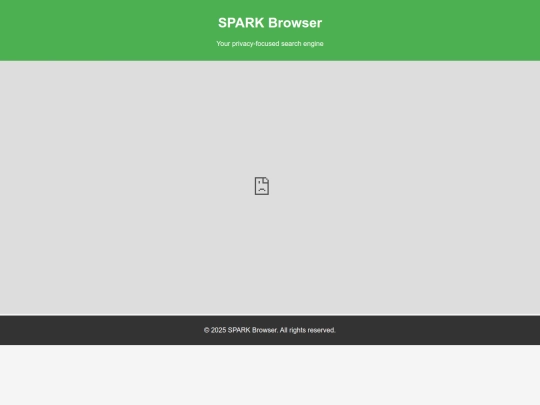Spark screenshot