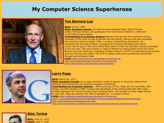 cssuperheroes screenshot