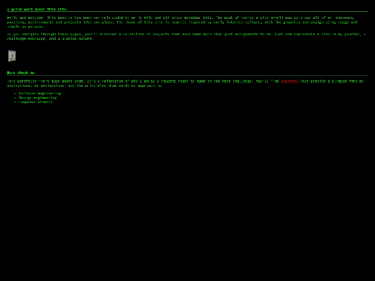 entrence screenshot