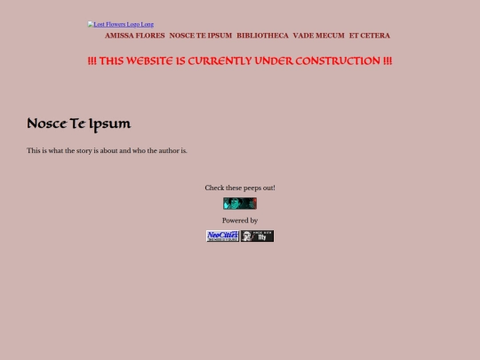 nosce-te-ipsum screenshot