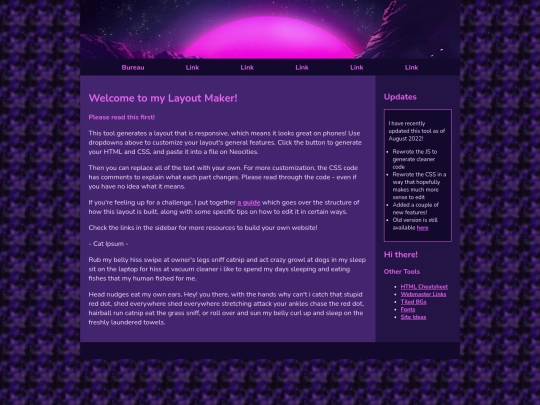 blog screenshot