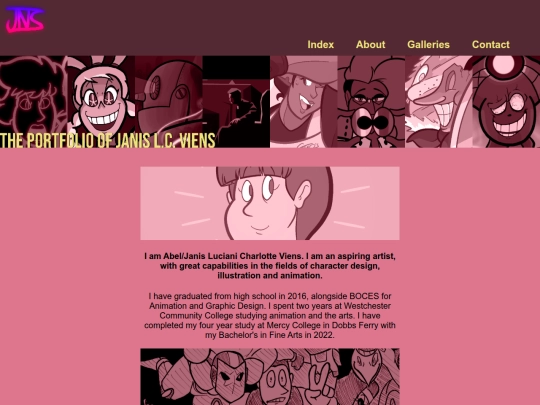 PortfolioAbout screenshot