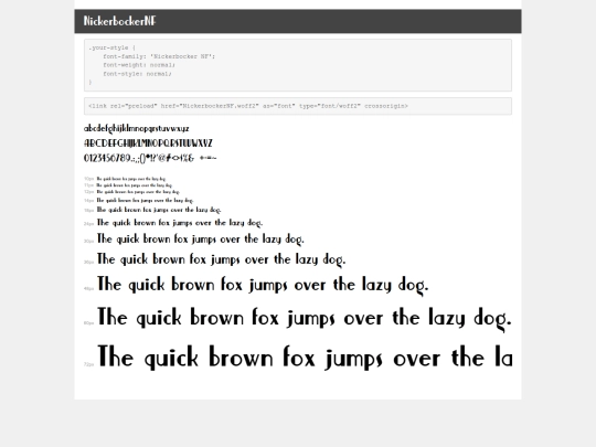 Bocker/demo screenshot