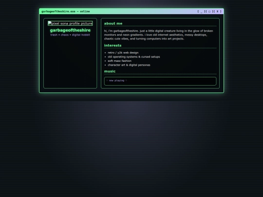 index screenshot