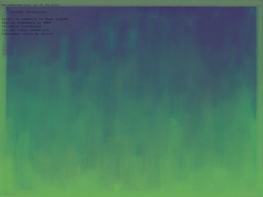 music_recs screenshot