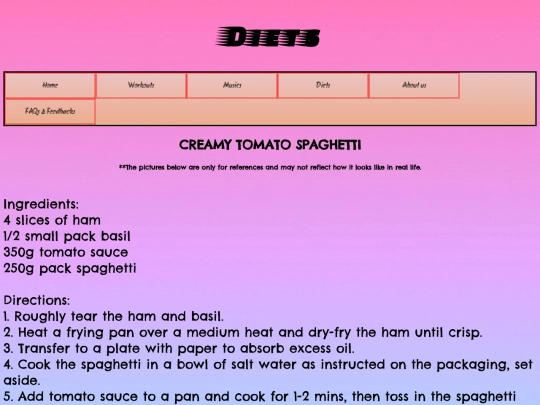diet5 screenshot