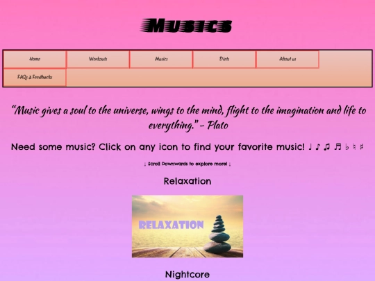music screenshot