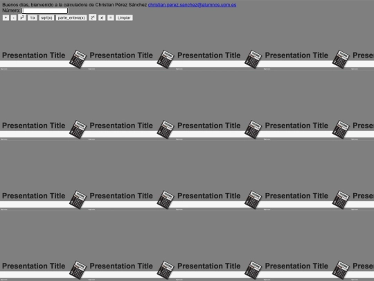 calculadora screenshot