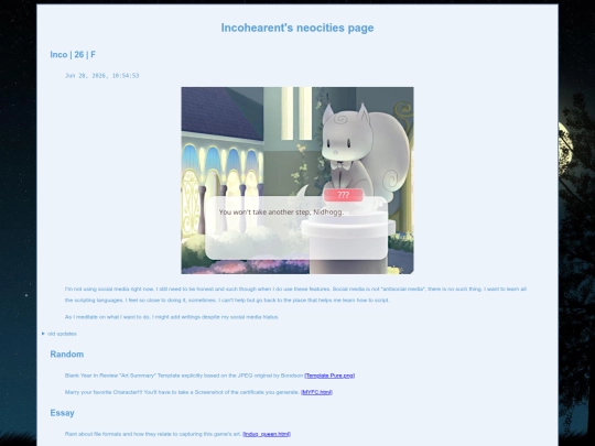index screenshot