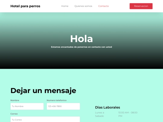 perronos/contact screenshot