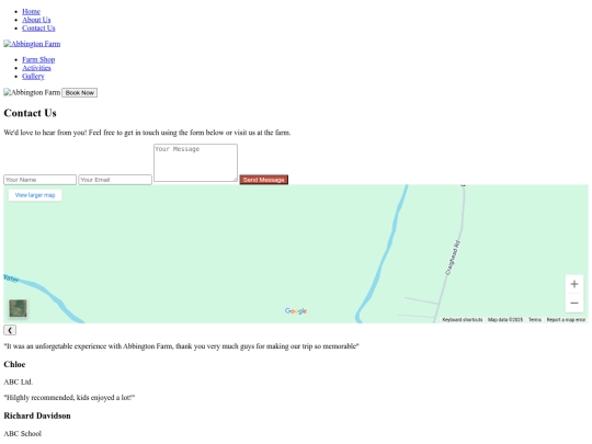 contact-us screenshot
