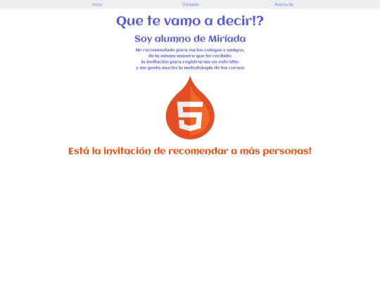 acerca screenshot