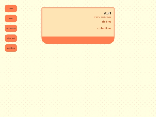 sitemap/stuff screenshot