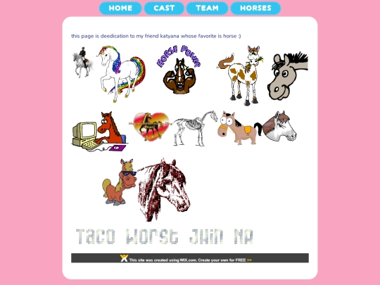horse screenshot