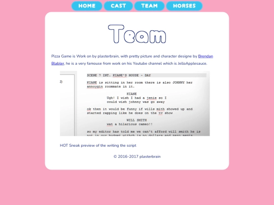 team screenshot